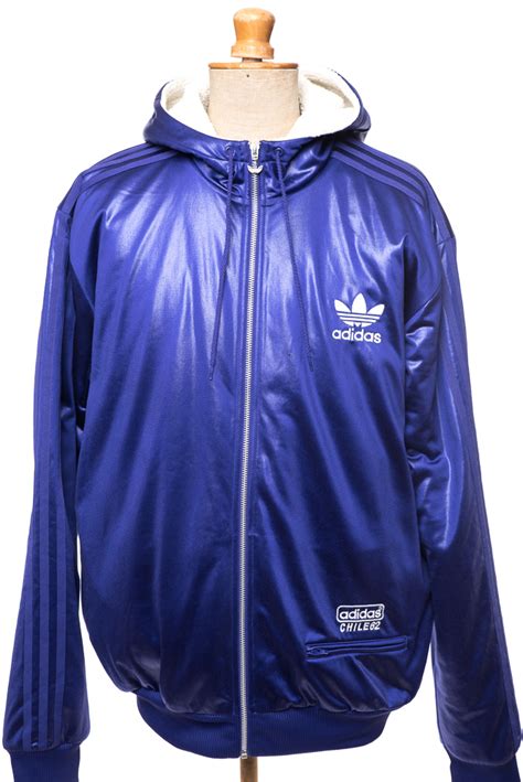 alte adidas jacke von vintage chile 62 blau herren 2011|Adidas Chile 62 .